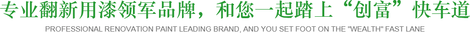 專(zhuān)業(yè)翻新用漆領(lǐng)軍品牌，和您一起踏上